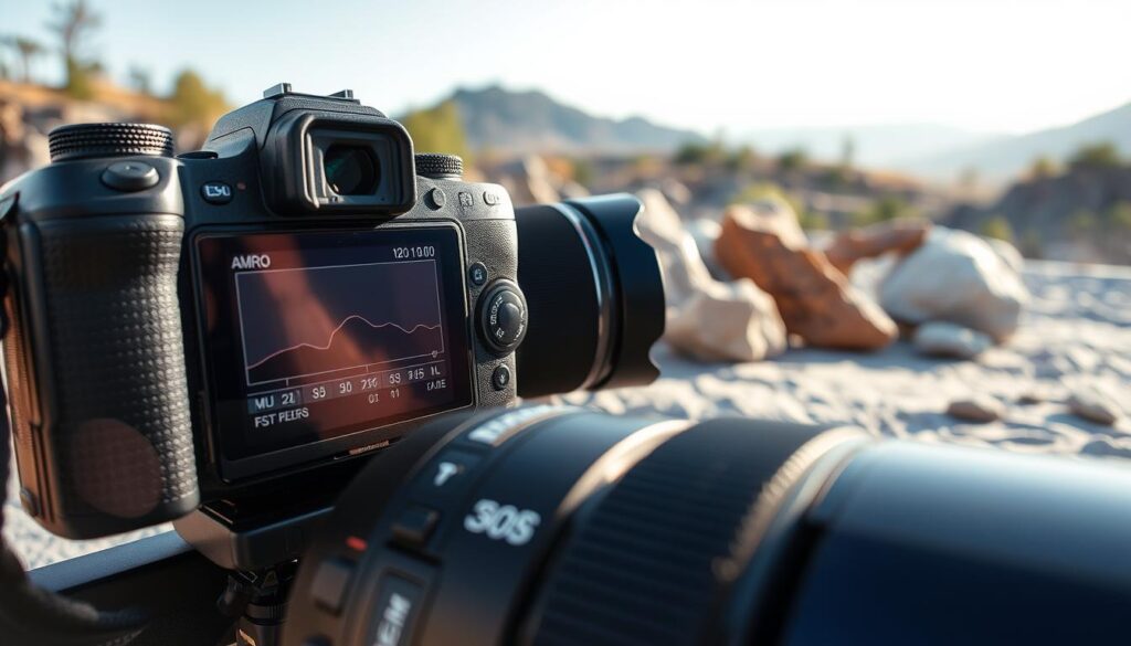 camera settings for rock photography