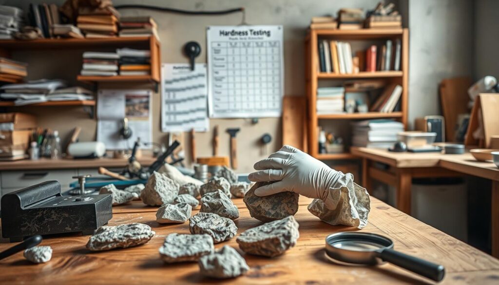 rock hardness testing