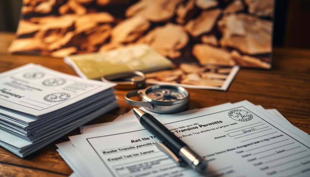 rock transportation permits