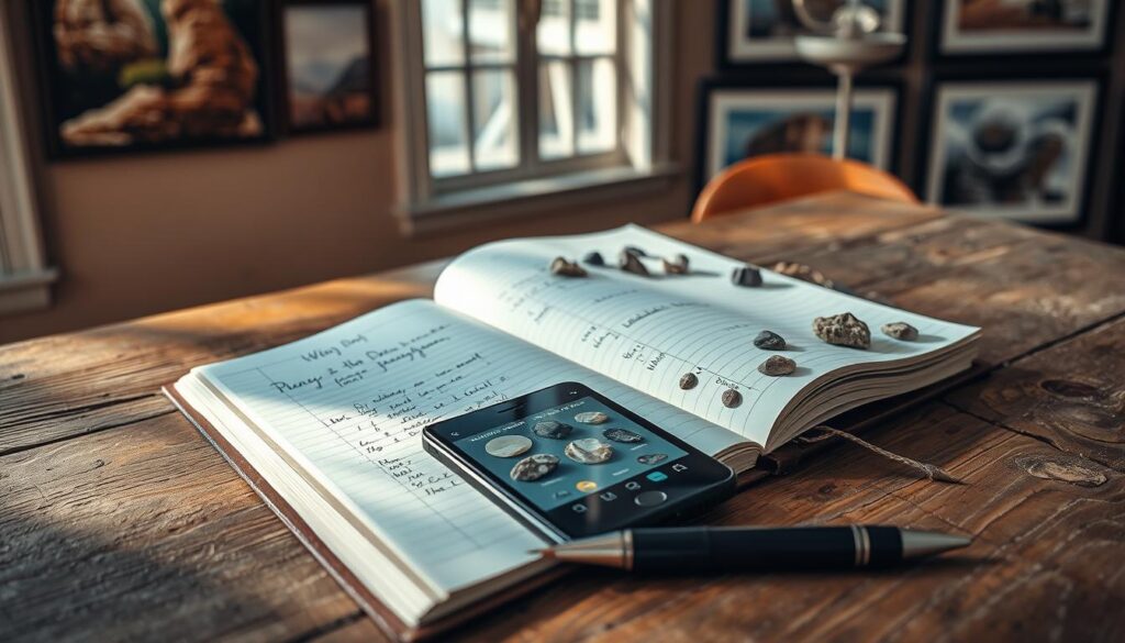 rockhounding logbook