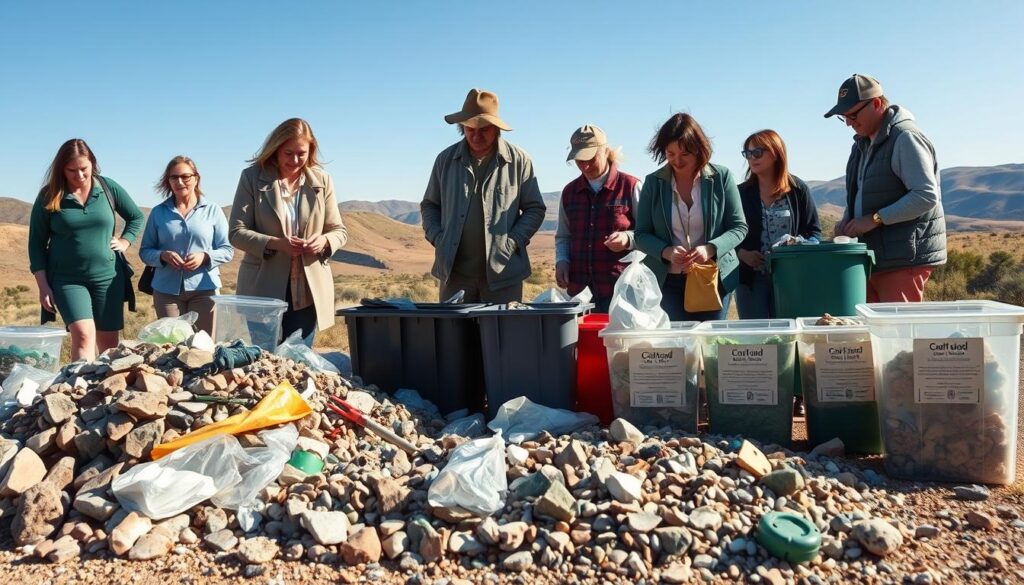 rockhounding waste management