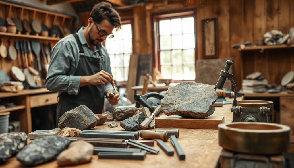 Advanced stone smoothing techniques for challenging shapes