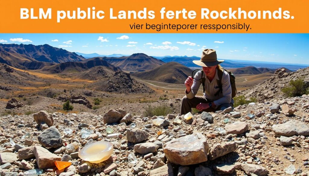 BLM public lands for rockhounding