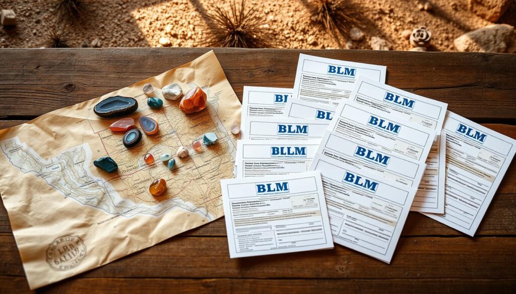 BLM rockhounding permits