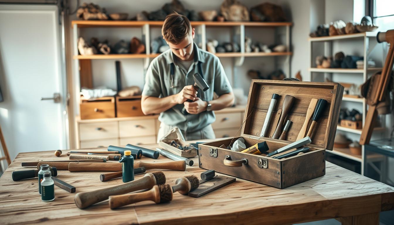 Read more about the article How to Care for and Maintain Rockhounding Tools