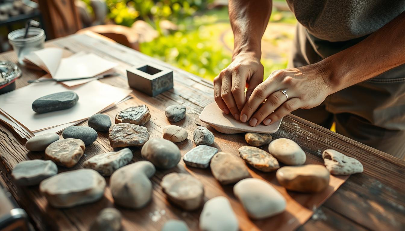 You are currently viewing How to Sand and Smooth Stones by Hand