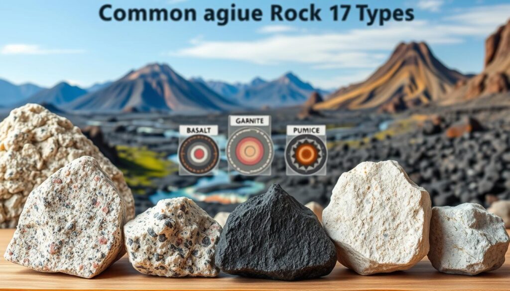 Igneous rock types