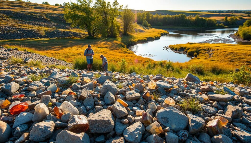 Illinois rockhounding areas