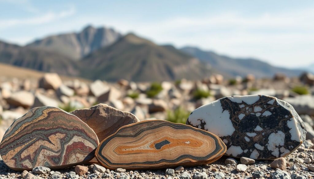 Metamorphic rock examples