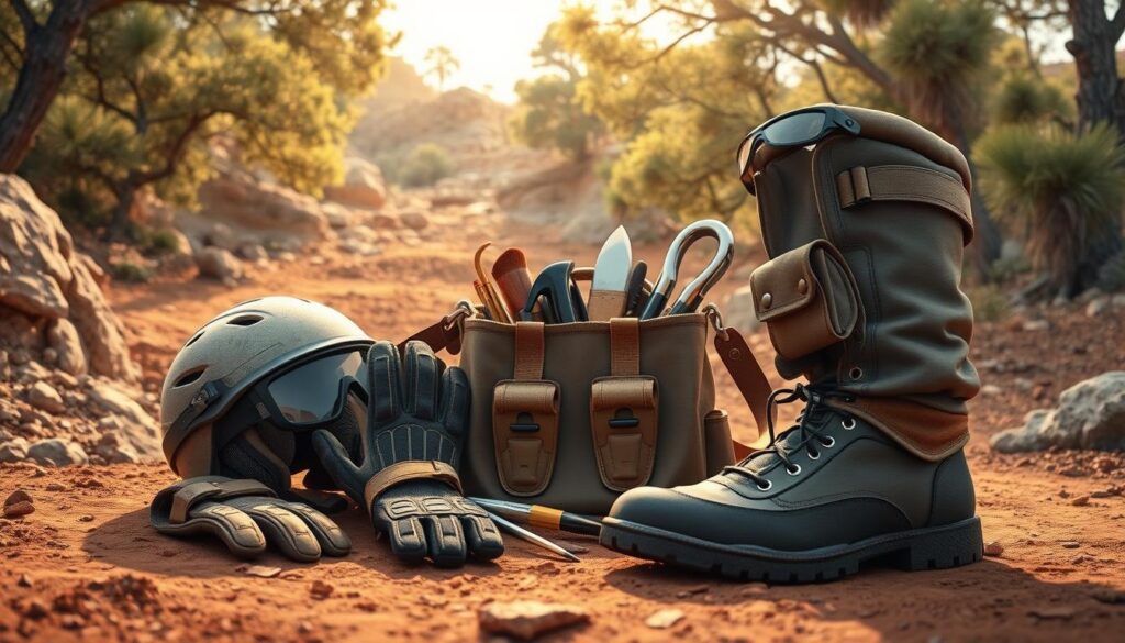 Protective Gear for Fossil Hunters