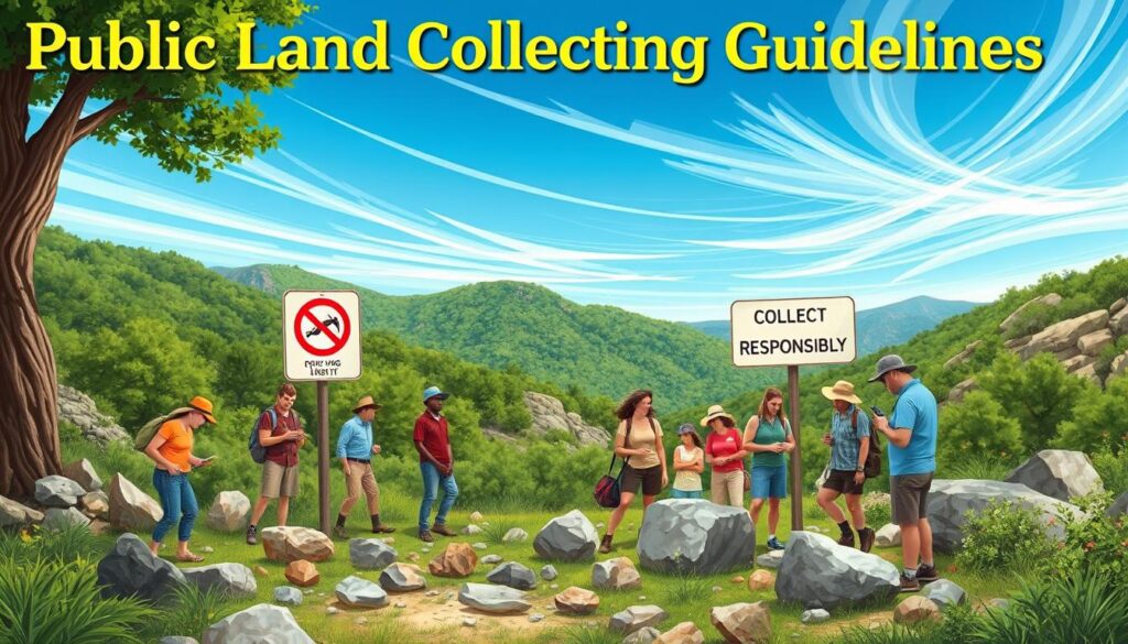 Public land collecting guidelines