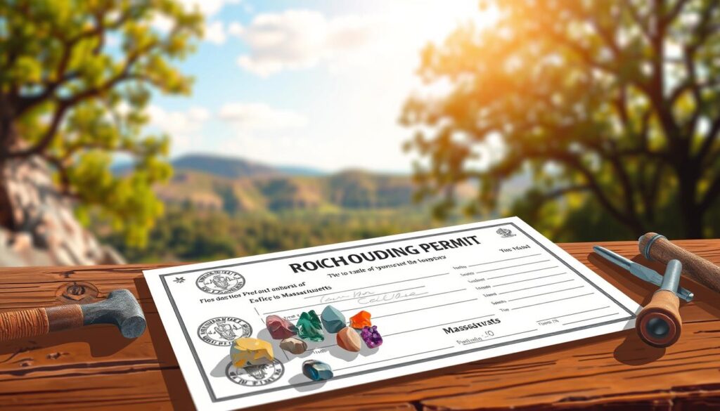 Rockhounding permits Massachusetts