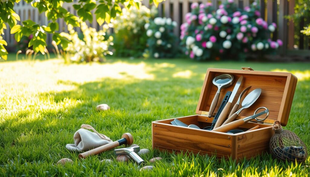 backyard rock hunting tools