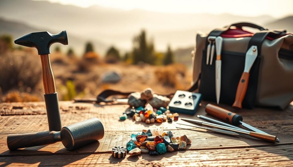 budget-friendly rockhounding tools