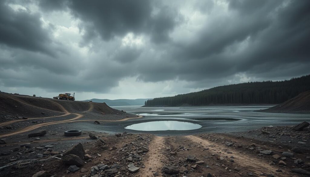 consequences of illegal rock mining