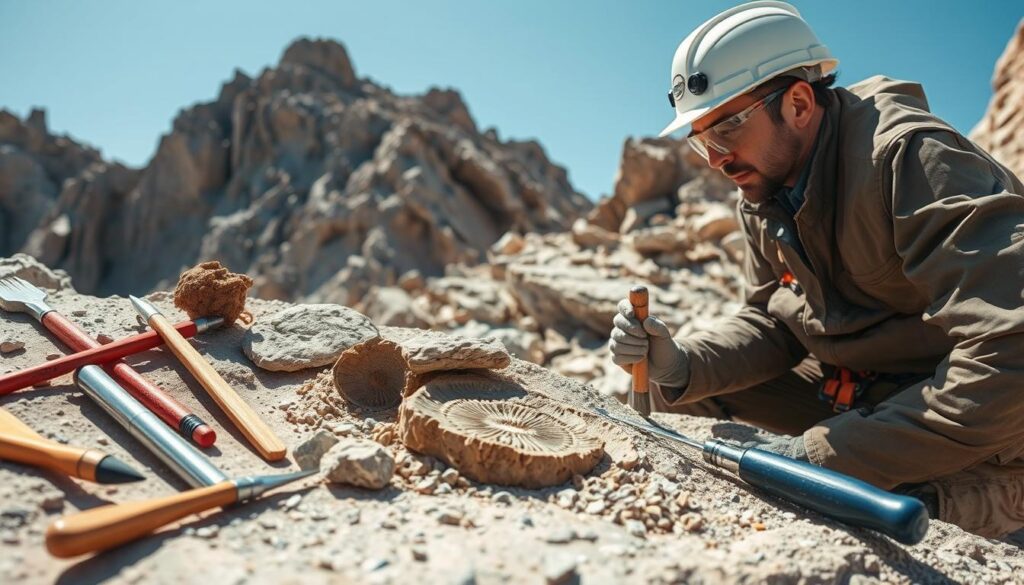 fossil extraction techniques