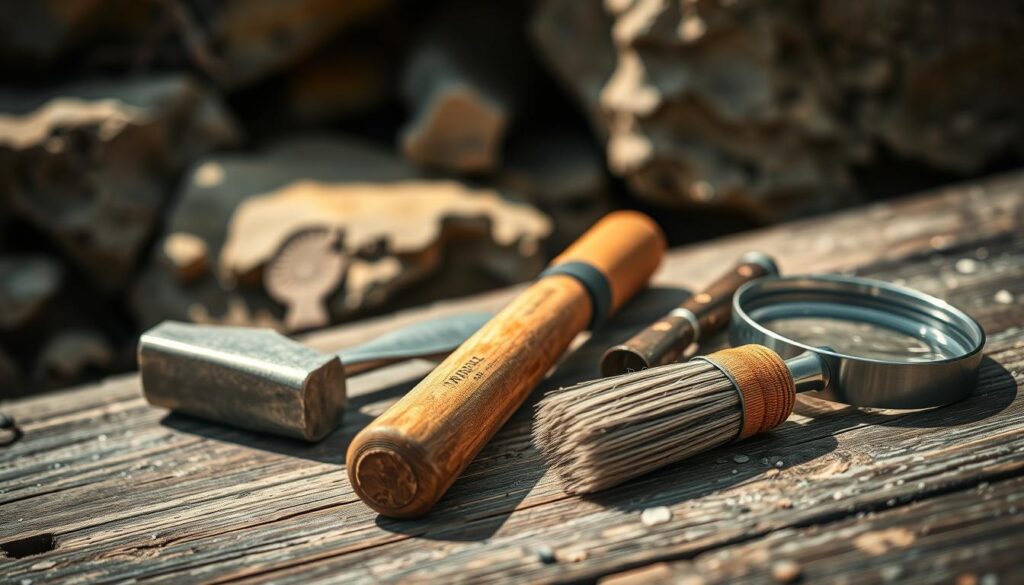 fossil hunting tools