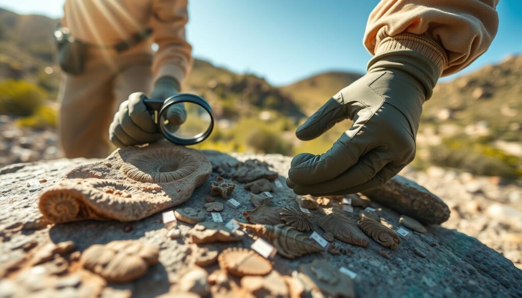 fossil identification