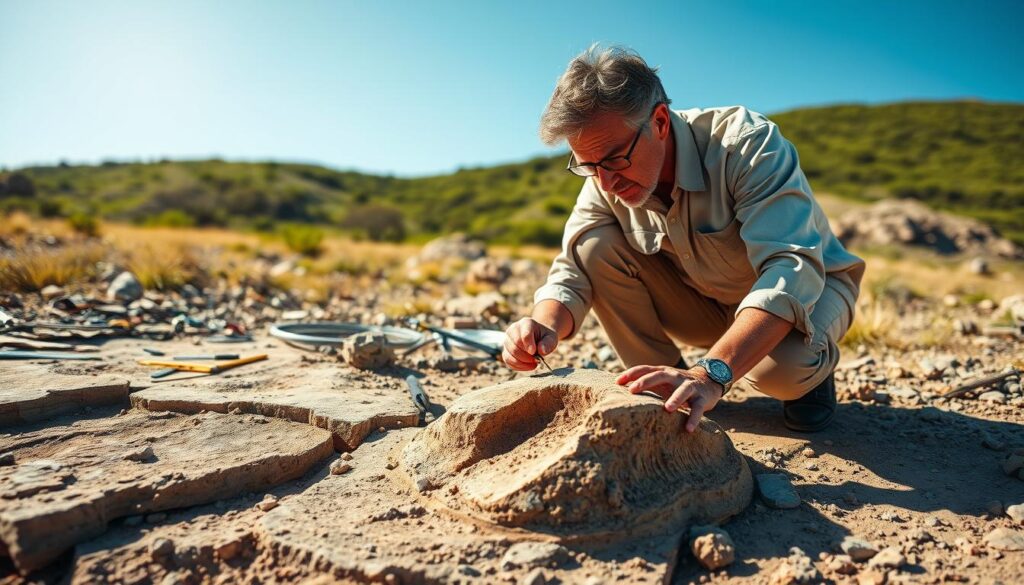 fossil identification techniques