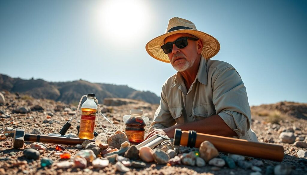 hot weather rockhounding safety tips