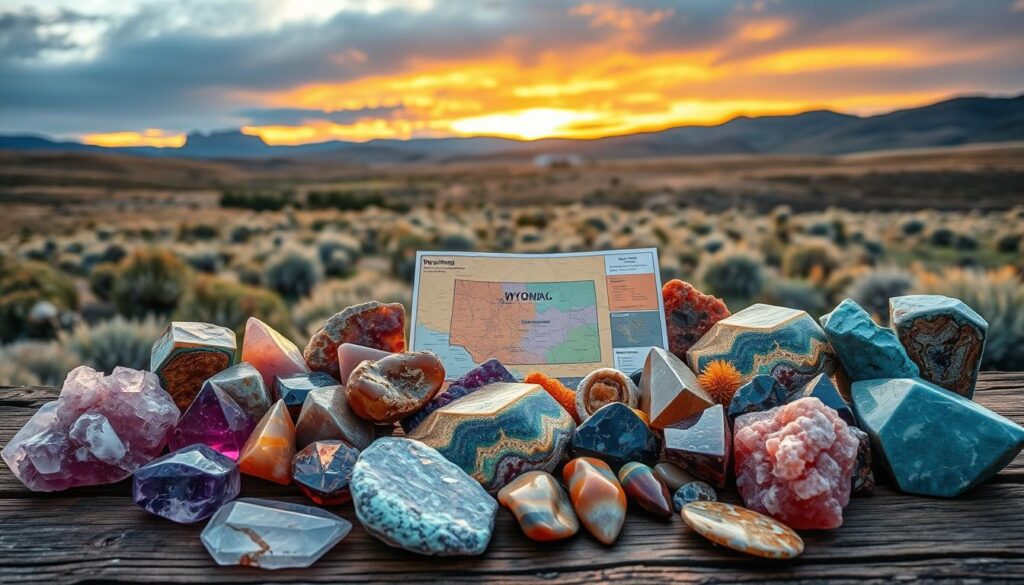 mineral collection in Wyoming