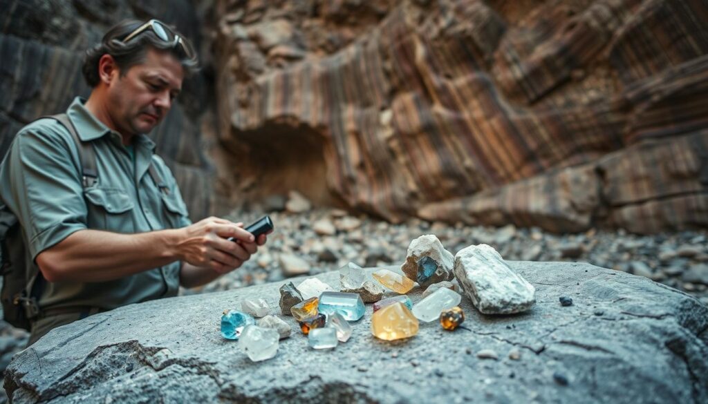 mineral identification techniques