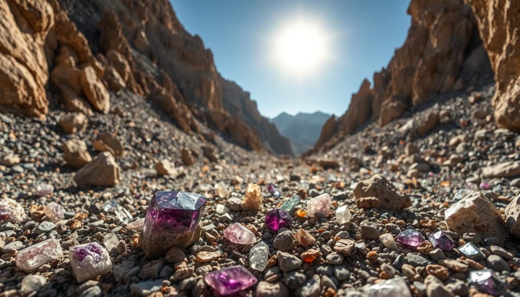 minerals in quarries