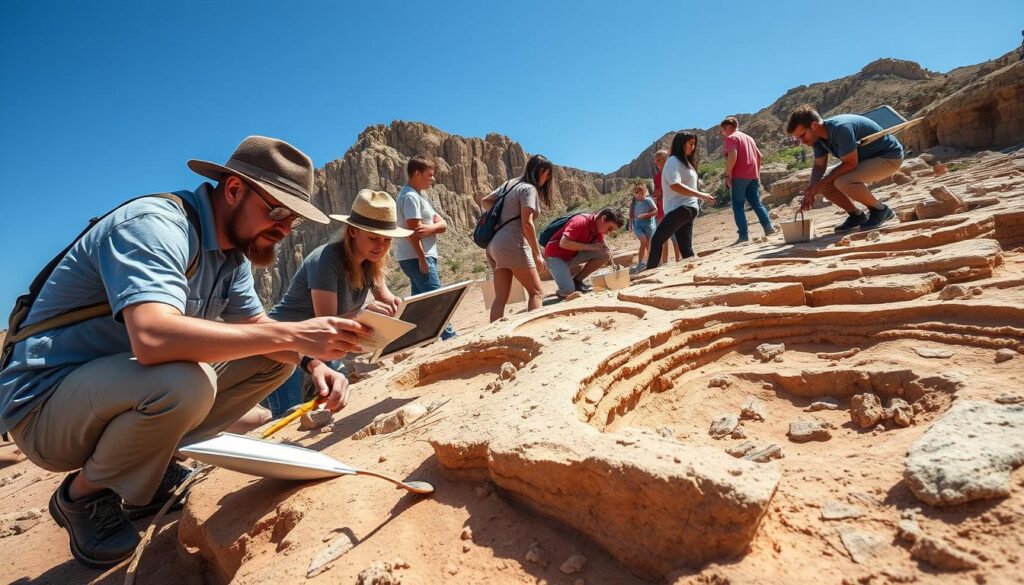 modern fossil hunting techniques