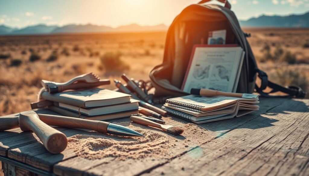 paleontology tools used in the field