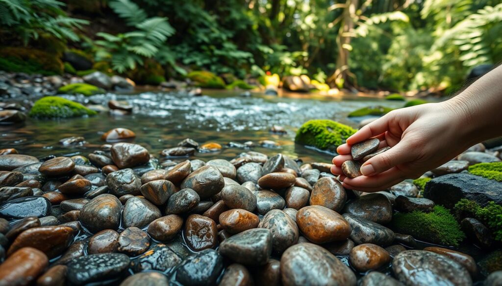rock identification in creek beds