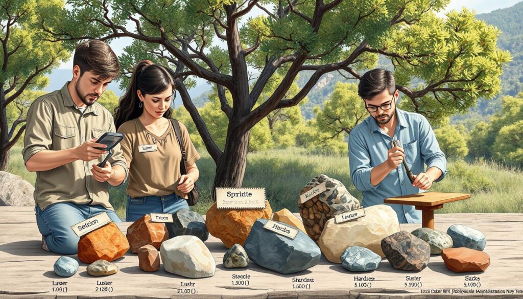 rock identification methods