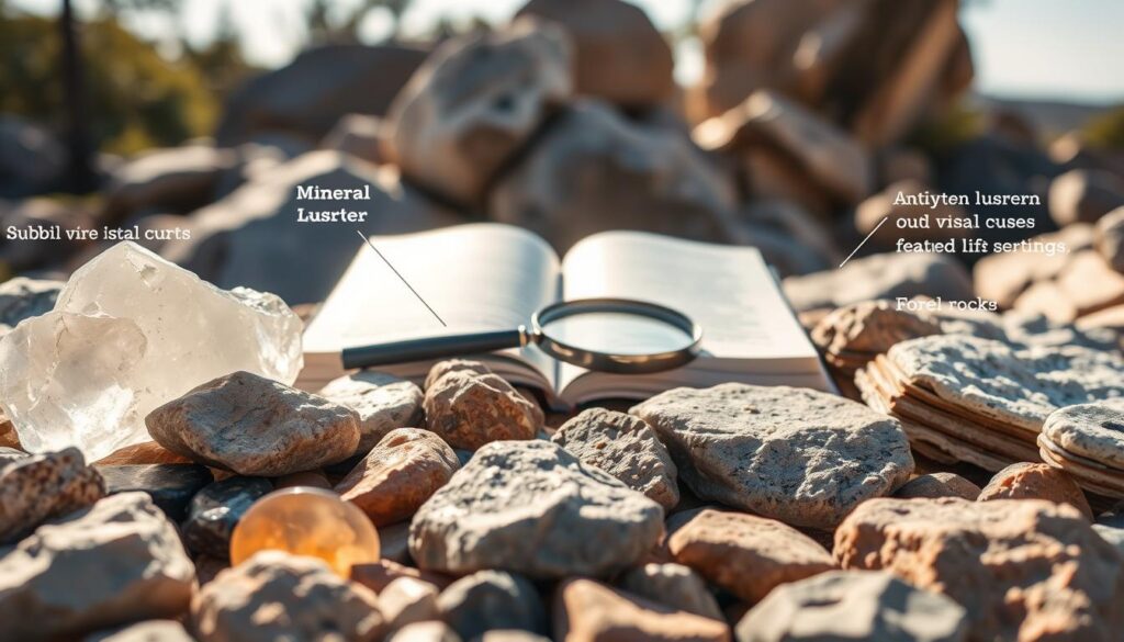 rock identification visual clues