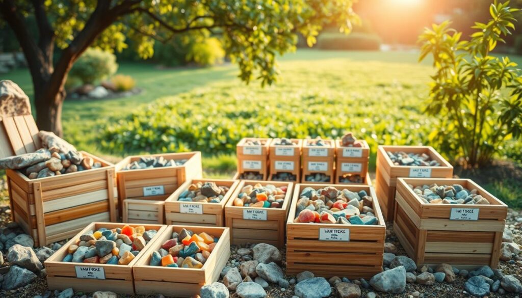 rock storage containers
