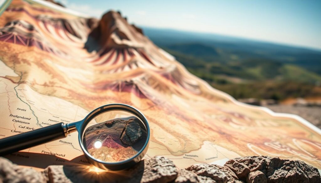 rockhounding locations map