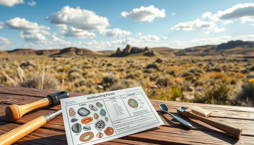 rockhounding permit North Dakota