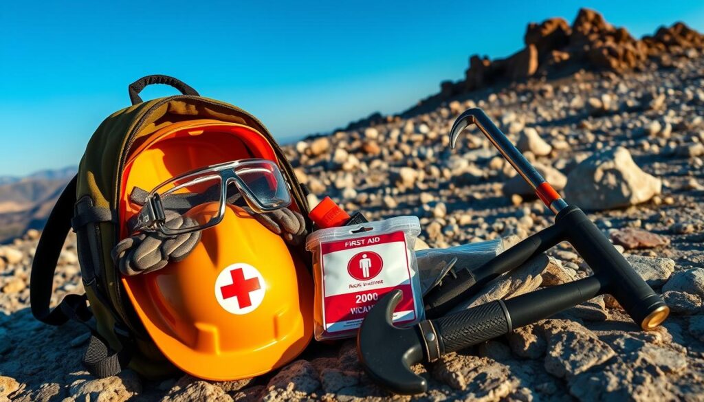 rockhounding safety equipment