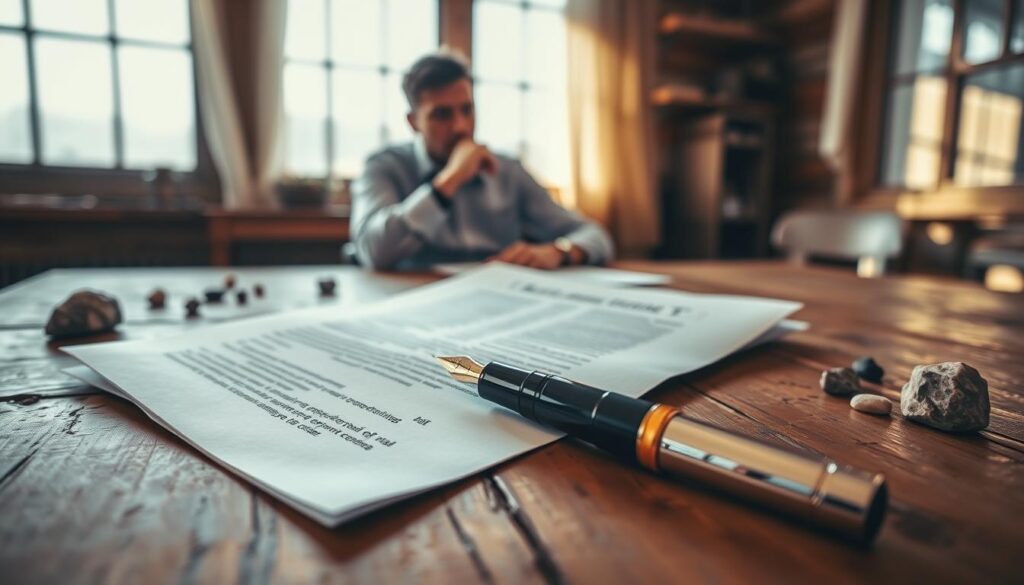 written agreement for rockhounding